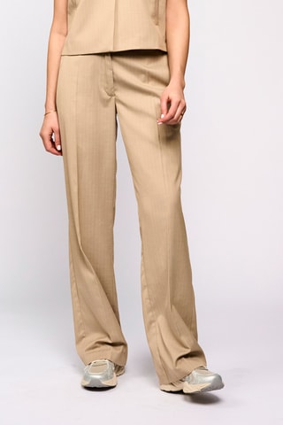 Broek Wide Legs - Beige