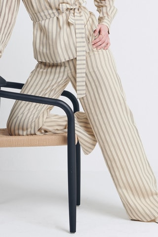 Broek Wide Legs - Beige