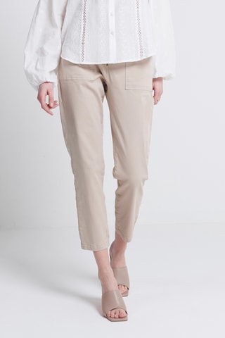 Broek Hoge Taille - Beige