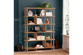 Bibliothèque Meta  - En bois de charme - 120 x 169 x 28 cm