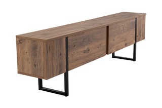 Meuble TV 2 abattants Serenity  - 180 x 50 x 29,5 cm