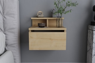 Table de chevet 1 tiroir  - 39,8 x 31,9 x 35 cm 