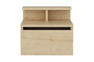 Table de chevet 1 tiroir  - 39,8 x 31,9 x 35 cm 