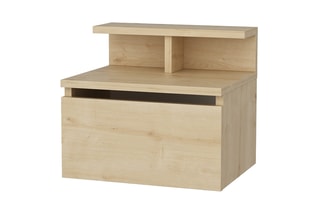 Table de chevet 1 tiroir  - 39,8 x 31,9 x 35 cm 