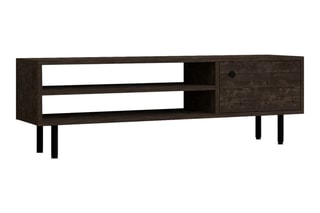 Meuble TV 1 porte Avila  - 120 x 38 x 30 cm