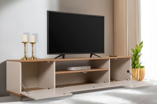 Meuble TV 3 abattants Veramont  - 180 x 44,6 x 44,5 cm