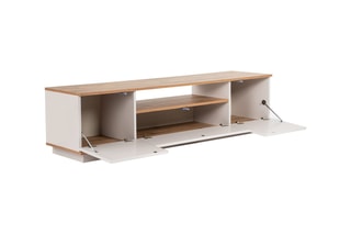 Meuble TV 3 abattants Veramont  - 180 x 44,6 x 44,5 cm