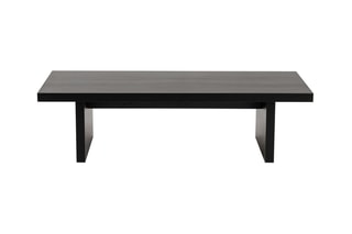 Table basse Sanctuary - Noir - 110 x 41,5 x 45 cm
