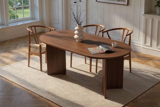 Table à manger - Marron - 180 x 75 x 89,5 cm