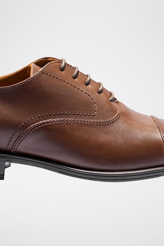 Leren Brogues Mike - Bruin - Bruin