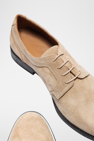 Nubuck Derby's Christopher - Beige - Beige