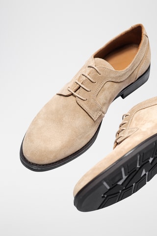 Nubuck Derby's Christopher - Beige - Beige