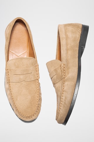 Nubuck Mocassins Willie - Beige - Beige