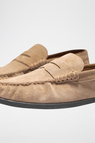 Nubuck Mocassins Willie - Beige - Beige