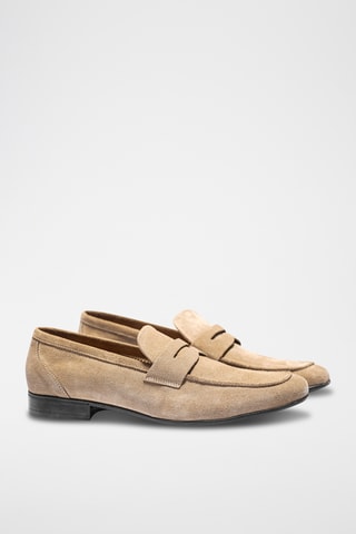 Nubuck Mocassins Trey Michaela - Beige - Beige