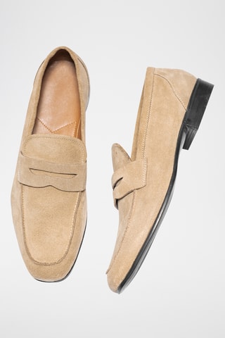 Nubuck Mocassins Trey Michaela - Beige - Beige