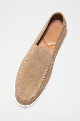 Nubuck Mocassins John - Beige - Beige