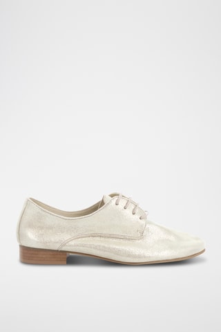 Leren Derby's Brandy - Goudkleurig - Goudkleurig