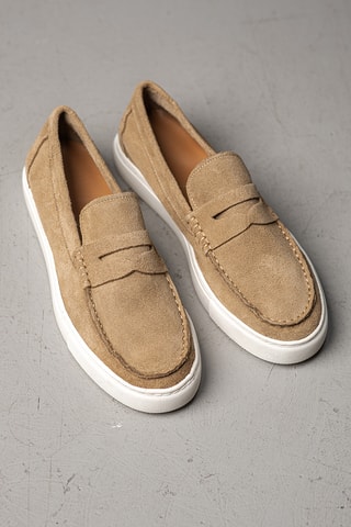 Nubuck Mocassins Matthew - Beige - Beige