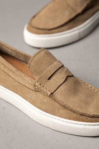 Nubuck Mocassins Matthew - Beige - Beige