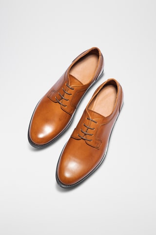 Leren Derby's Christopher - Cognacbruin - Lichtbruin