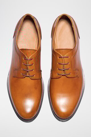 Leren Derby's Christopher - Cognacbruin - Lichtbruin