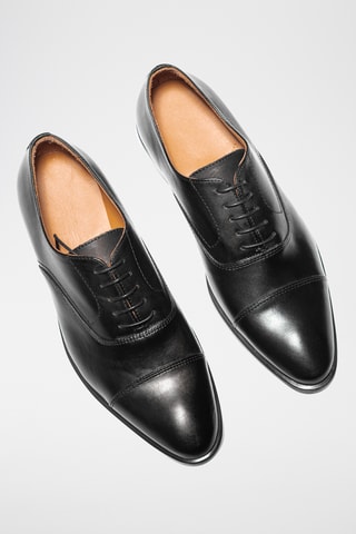 Leren Brogues Mike - Zwart - Zwart