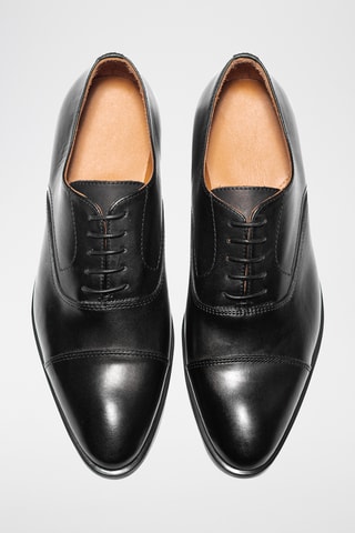 Leren Brogues Mike - Zwart - Zwart
