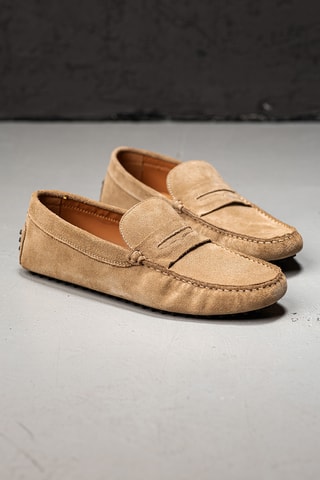 Nubuck Mocassins Jason - Beige - Beige