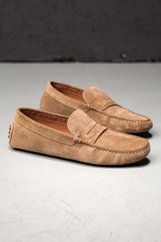 Nubuck Mocassins Jason - Camel - Camel