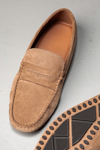 Nubuck Mocassins Jason - Camel - Camel