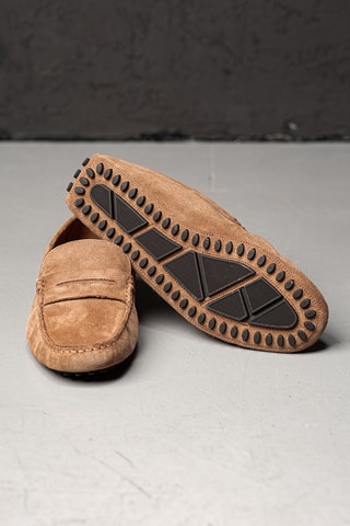 Nubuck Mocassins Jason - Camel - Camel