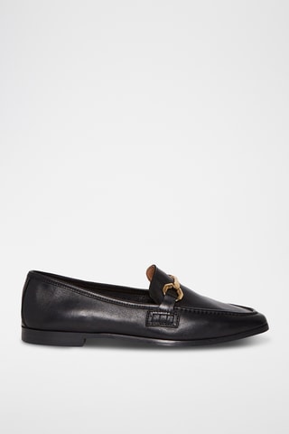 Leren Mocassins Nicolea - Zwart - Zwart