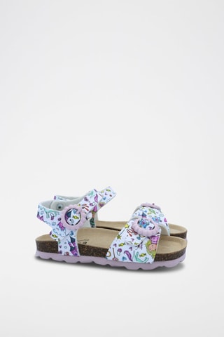 Sandales Rosso - Blanc et rose