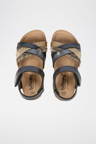 Sandales Rosso - Noir