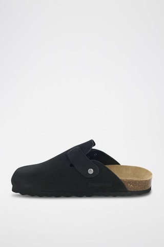 Sabots en nubuck Rosso Noir