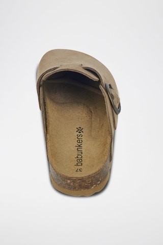 Sabots en nubuck Rosso Marron clair