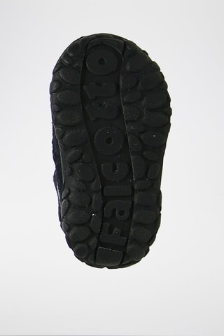 Bottes fourrées en nubuck - Bleu marine