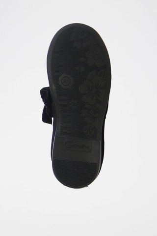 Ballerines en cuir de veau - Noir