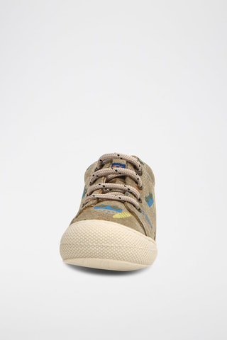 Sneakers montantes en nubuck - Kaki