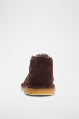 Bottines en nubuck - Marron