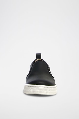 Slip-on en cuir Noir