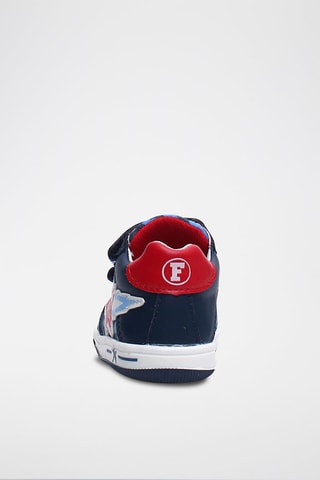 Baskets en cuir - 
Bleu