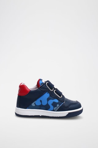 Baskets en cuir - 
Bleu