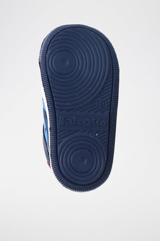 Baskets en cuir - 
Bleu