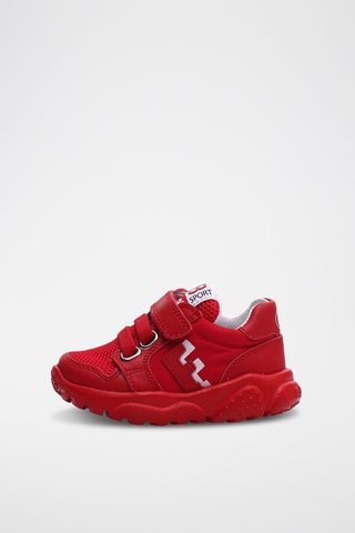 Baskets en cuir de veau - Rouge