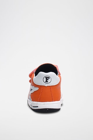 Baskets en cuir - Orange