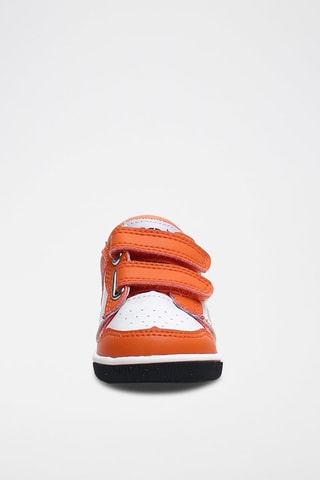 Baskets en cuir - Orange