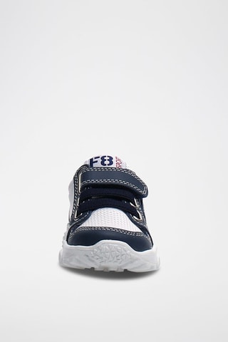Baskets en cuir de veau - Bleu marine