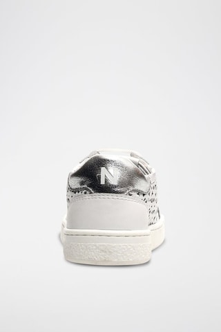 Baskets en cuir - 
Blanc